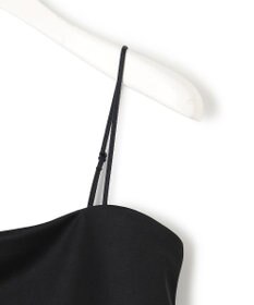 ICB L 【接触冷感・UVケア・速乾・洗える】カップ付きサテンキャミソール