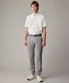 JOSEPH ABBOUD 清涼感【ウエストも伸びる!/弱撥水/イージーケア/軽量/ストレッチ】クールピケ パンツ