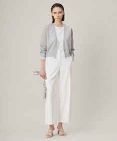 ICB 【接触冷感・UVカット・透け防止・吸水速乾・洗える】 シェルタリングドライオックス ワイドパンツ