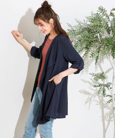 Tiaclasse L 【洗える】軽さが魅力のドレープコート