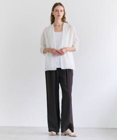 BEIGE， 【洗える】BROIS / コットンシャツテールタンクトップ