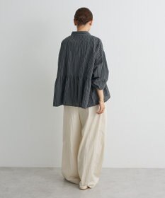 CRAFT STANDARD BOUTIQUE ペプラム長袖ブラウス