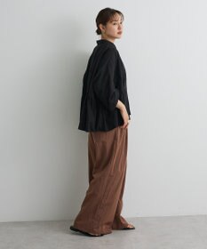 CRAFT STANDARD BOUTIQUE ペプラム長袖ブラウス