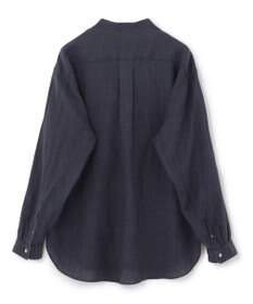 JOSEPH HOMME FRENCH LINEN OX BAND COLLAR SHIRT