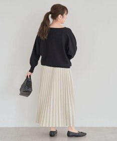 Green Parks 洗える　Ｖネックドルマンニットプルオーバー