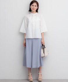 組曲 【WEB限定】スムースクロス ハーフパンツ