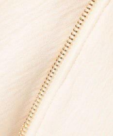 BEIGE， 【洗える】POMONA / ゴールドジップライトブルゾン