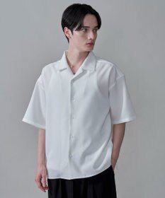 WEGO 【速乾/しわになりにくい/MLサイズ展開】ドライポリオープンカラーシャツ（SS）