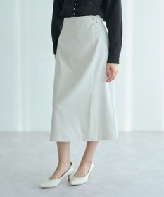 YECCA VECCA サイドベルトナロースカート