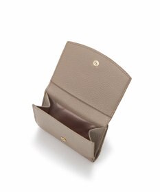 TOPKAPI 【TOPKAPI】gemdrops ジェムドロップ ミニエンボスレザー 天然石 二つ折り 財布