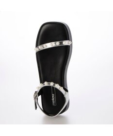 MODE ET JACOMO <noyau>パールデザイン厚底スポーツサンダル