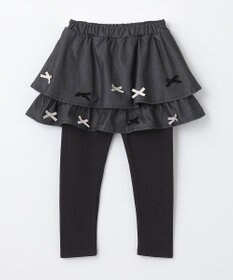 ANY KIDS デニム ニット スカッツ