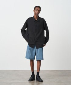 ATON KYOTO TSURIZOME SILK | オーバーサイズシャツ - UNISEX