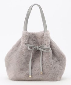 ANY SIS 【2WAY】フェイクファーリボン バッグ