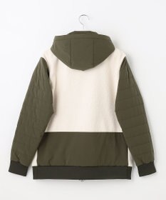 23区GOLF 今季の一押しブルゾン【洗える】【23Fondation/MEN】コンビ フーディブルゾン