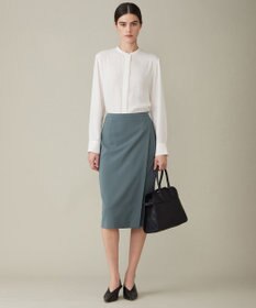 ICB  【新色追加・防シワ・速乾・洗える】Fied ラップ風スカート