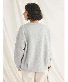 CRAFT STANDARD BOUTIQUE 裏起毛リングドットカーディガン