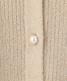 Feroux 【洗える】ラメシャギー カーディガン