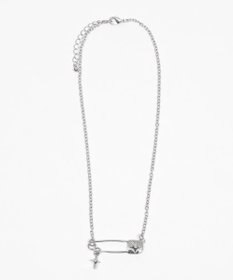 WEGO Lスセーフティピンモチーフネックレス