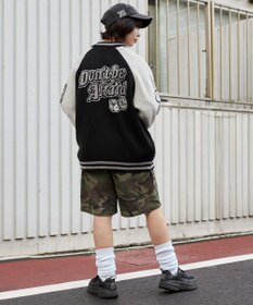 WEGO 【ユニセックス着用ITEM/MLサイズ展開】ジャガードニットスタジャン