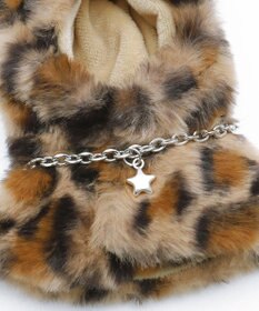 WEGO 【痛バ＆推し活グッズ】ぬいアニマルレオパード着ぐるみケープ15cm