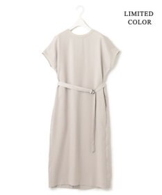 ICB 【接触冷感・UVケア・速乾・洗える】FluidBackSatin ワンピース