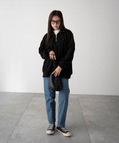 WEGO 【WEB限定/25年秋冬新作/ユニセックス着用ITEM】別注USPOLOハーフZIPPO