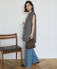 AMERICAN HOLIC テーラードミドル丈ジレ