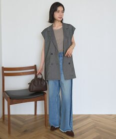 AMERICAN HOLIC テーラードミドル丈ジレ