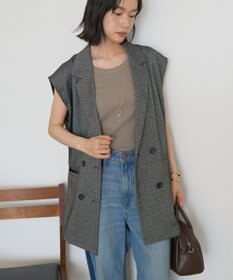 AMERICAN HOLIC テーラードミドル丈ジレ