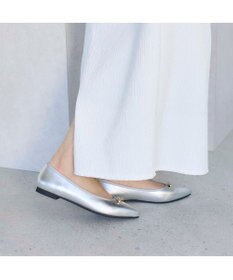 MODE ET JACOMO <carino>【レイン対応】中敷きデザインバレエシューズ