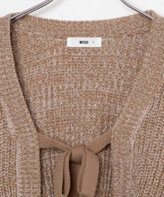 WEGO リボンニットボレロ