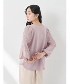 earth music&ecology マジョリカプリーツプルオーバー