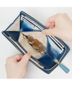 PELLE BORSA L字ファスナー長財布 French Calf Goods 3301