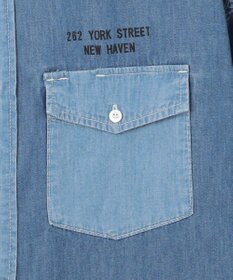 J.PRESS YORK STREET 【UNISEX】クレイジーパターン デニムシャツ