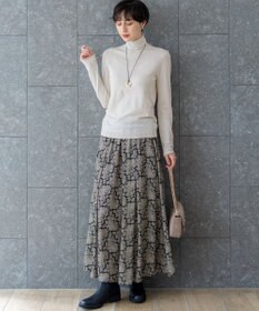 23区 S 【洗える】Ratti ヴィンテージペイズリープリント スカート