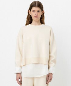 NAVE 【ReNAVE・洗える】スムースニット プルオーバー