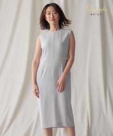 BEIGE， CINDY / クルーネックドレス