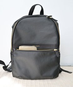 Hekhèr Le Style de Vie 【日本製 / A4サイズ対応/汚れにくい】PUコットンキャンバス リュックサック