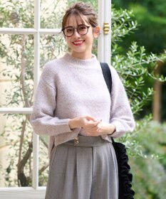 ANY SIS 【洗える】ファンシーヤーンラメ ニット