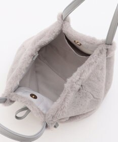 ANY SIS 【2WAY】フェイクファーリボン バッグ