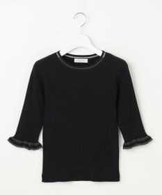 Feroux シアートリム リブニット