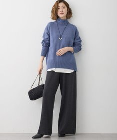 23区 S 【見上愛さんコラボカラー/Oggi掲載】カシミヤブレンド ハイネック ニット