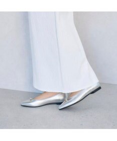 MODE ET JACOMO <carino>【レイン対応】中敷きデザインバレエシューズ