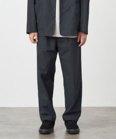 ATON COTTON TYPEWRITER | イージーテーパードパンツ - UNISEX