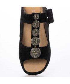 MODE ET JACOMO <D'ICI>ビジューモチーフTストラップサンダル