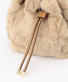 23区 【CLASSY.1月号掲載】フェイクファー ショルダーバッグ