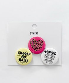 WEGO アソート缶バッジセットF