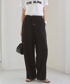 WEGO 【ANGIE VINTAGE/ウエストゴム】ポンチカーブパンツ