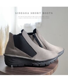 Pointer 本革超軽量サイドゴアショートブーツ